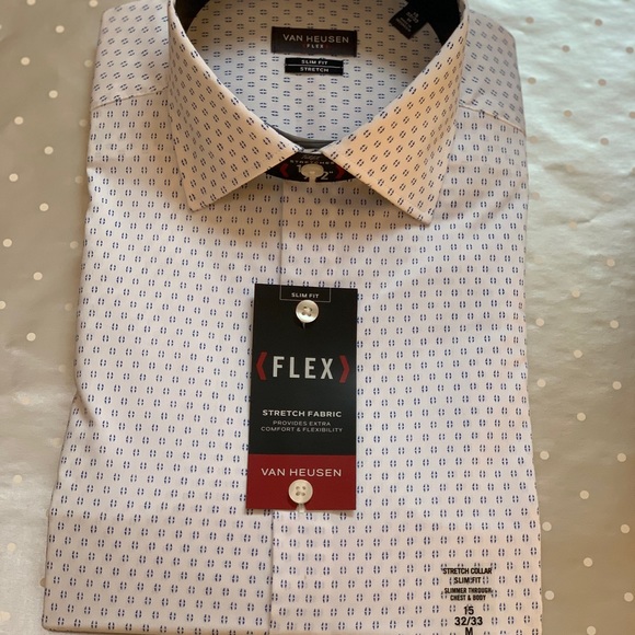 Van Heusen Slim-Fit Flex Collar Shirt - Picture 2 of 9